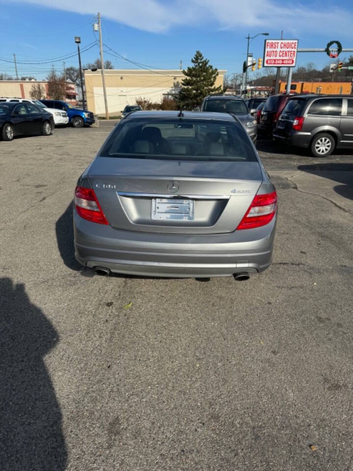 2010 Mercedes-Benz C-Class for sale at First Choice Auto Center LLC in Cincinnati, OH