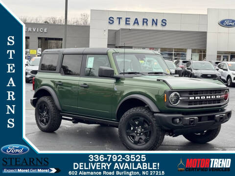 2024 Ford Bronco for sale at Stearns Ford in Burlington NC