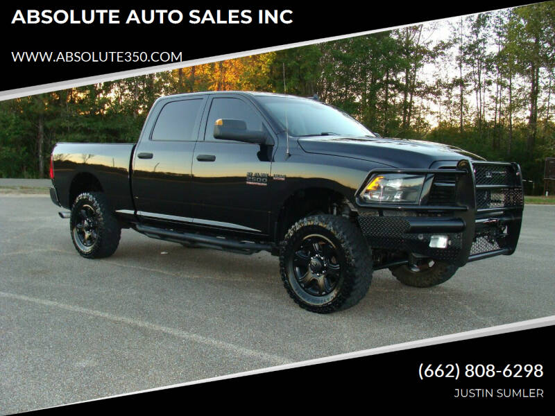2016 RAM Ram Pickup 2500 for sale at ABSOLUTE AUTO SALES INC in Corinth MS