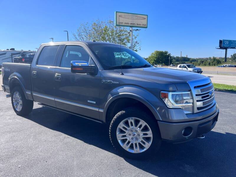 Used 2013 Ford F-150 Platinum with VIN 1FTFW1ET1DFB95997 for sale in Wentzville, MO