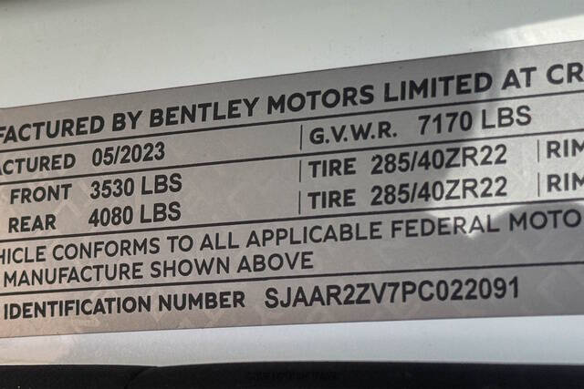 2023 Bentley Bentayga Speed