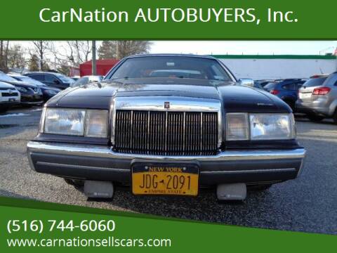 1988 Lincoln Mark VII for sale at CarNation AUTOBUYERS Inc. in Rockville Centre NY