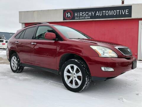 2009 Lexus RX 350 for sale at Hirschy Automotive in Fort Wayne IN