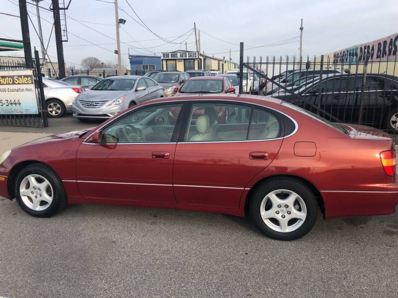2000 Lexus GS 300 for sale at Debo Bros Auto Sales in Philadelphia PA