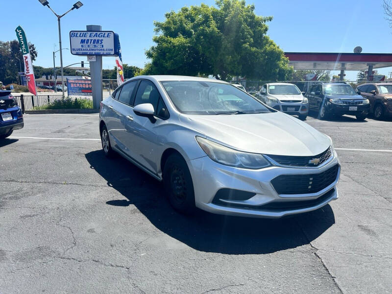 Used 2016 Chevrolet Cruze LS with VIN 1G1BC5SM6G7245568 for sale in Fremont, CA
