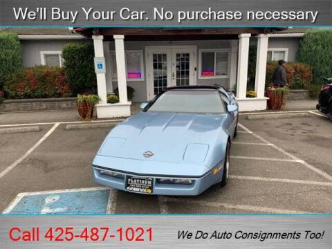 1985 Chevrolet Corvette for sale at Platinum Autos in Woodinville WA