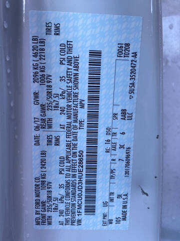 2017 Ford Escape Titanium