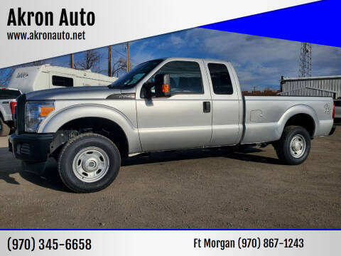 2015 Ford F-250 Super Duty for sale at Akron Auto in Akron CO