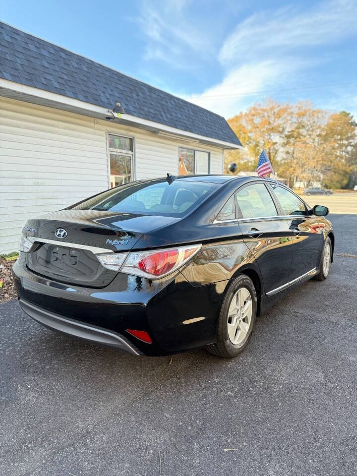 2012 Hyundai SONATA Hybrid for sale at Joes Blvd Auto Sales in Hopewell, VA