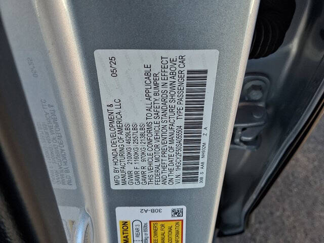 2025 Honda Accord Hybrid Sport