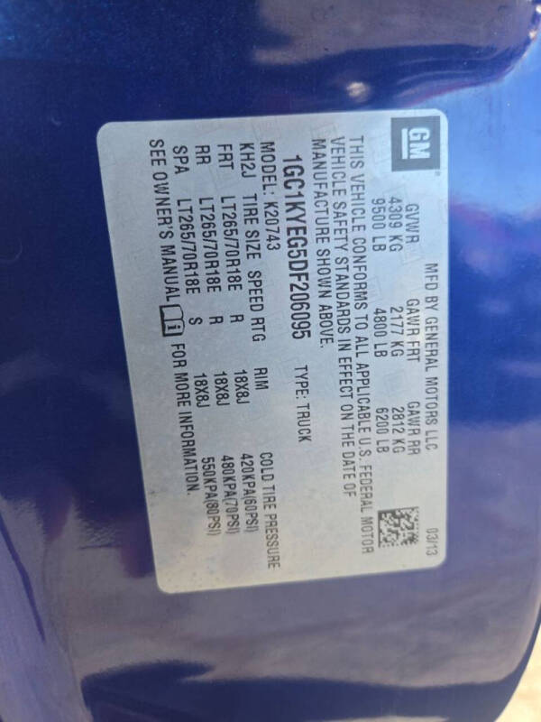 2013 Chevrolet Silverado 2500HD