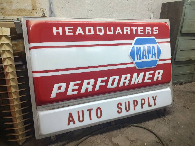 1960 Napa Lighted sign
