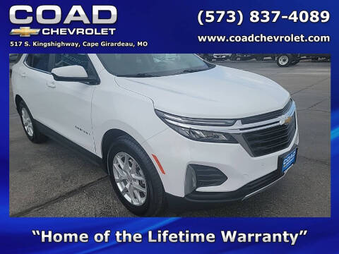 2022 Chevrolet Equinox for sale at Coad Chevrolet Isuzu in Cape Girardeau MO
