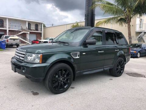 2009 Land Rover Range Rover Sport for sale at Florida Cool Cars in Fort Lauderdale FL