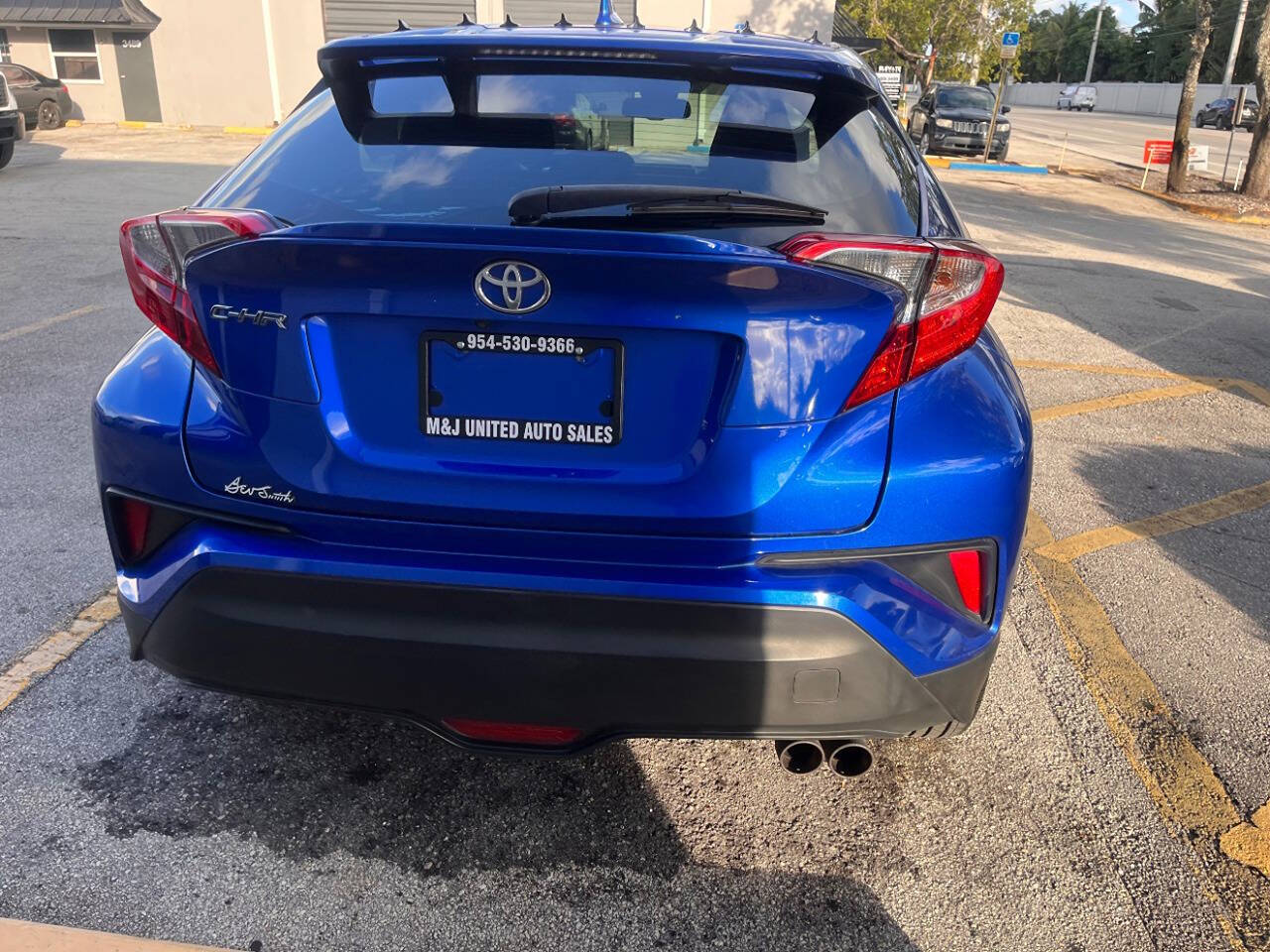 2018 Toyota C-HR for sale at M & J UNITED AUTO SALES in LAUDERDALE LAKES, FL