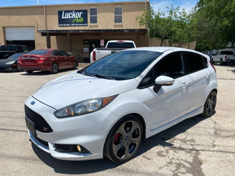 2014 Ford Fiesta for sale at LUCKOR AUTO in San Antonio TX