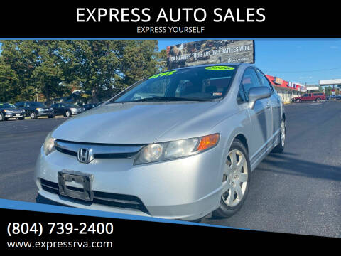 2008 Honda Civic for sale at EXPRESS AUTO SALES in Midlothian VA
