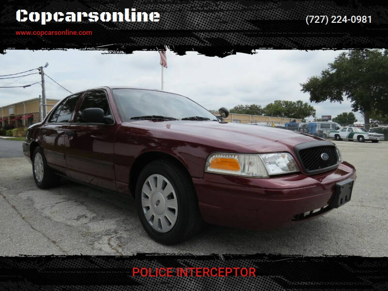2011 Ford Crown Victoria for sale at Copcarsonline in Largo FL