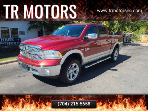 2013 RAM Ram Pickup 1500 for sale at TR MOTORS in Gastonia NC