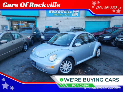 2004 Volkswagen New Beetle for sale at Cars Of Rockville in Rockville MD