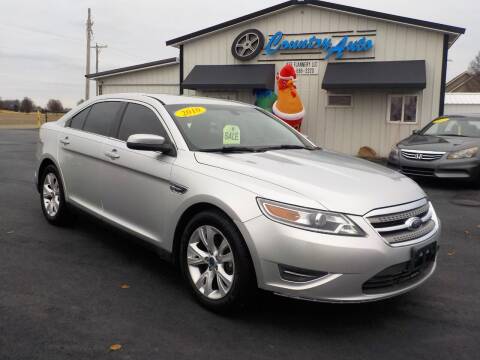 2010 Ford Taurus for sale at Country Auto in Huntsville OH