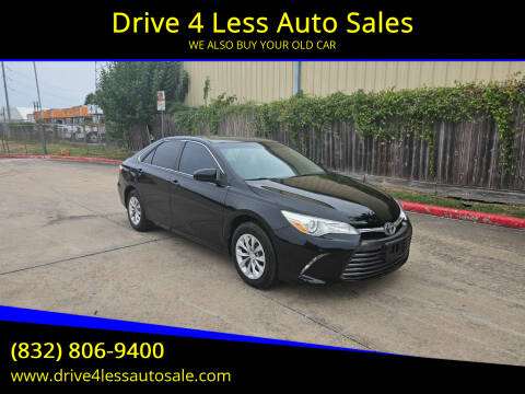 2016 Toyota Camry for sale at Drive 4 Less Auto Sales in Houston TX