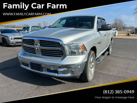 2014 RAM 1500 for sale at Family Car Farm in Princeton IN