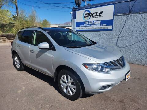 2012 Nissan Murano for sale at Circle Auto Center Inc. in Colorado Springs CO