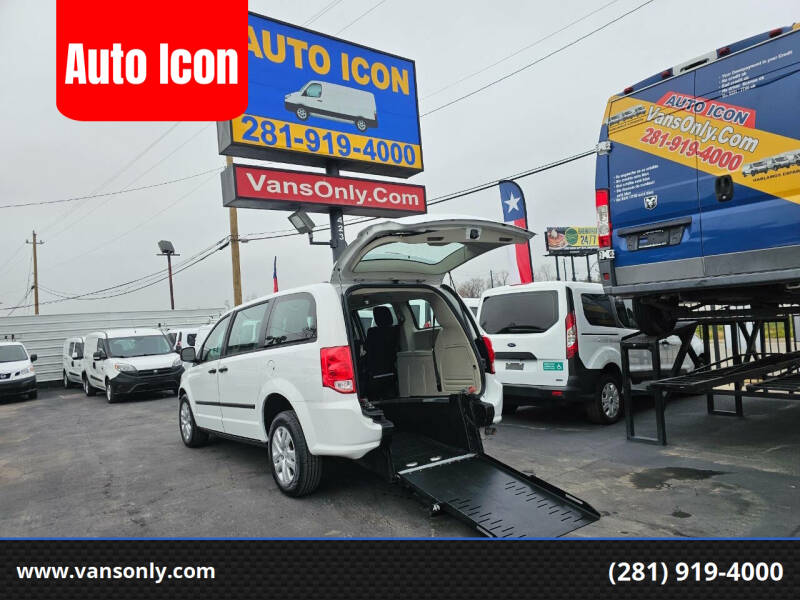 2014 Dodge Grand Caravan for sale at Auto Icon in Houston TX