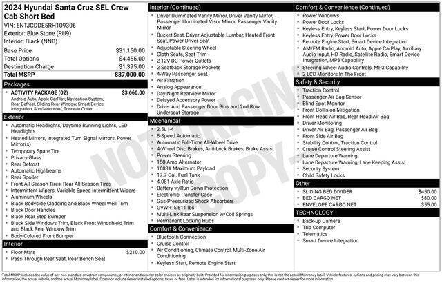 2024 Hyundai Santa Cruz SEL