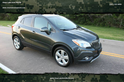 2016 Buick Encore for sale at Clear Lake Auto World in League City TX