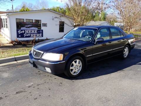 2002 Acura RL for sale at TR MOTORS in Gastonia NC