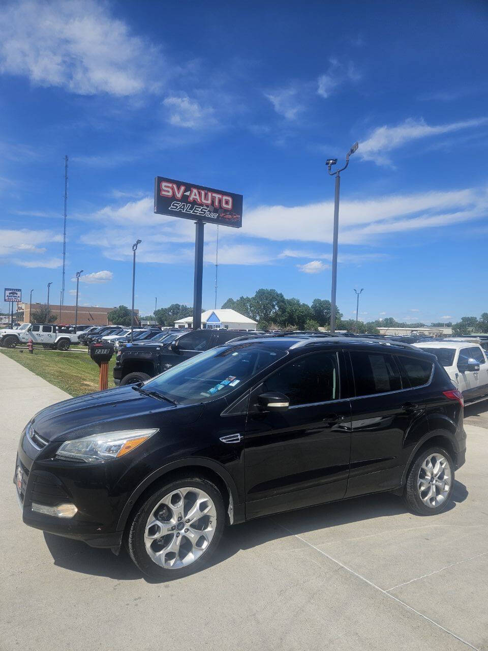 Black 2013 Ford Escape Titanium Titanium 4dr SUV 1
