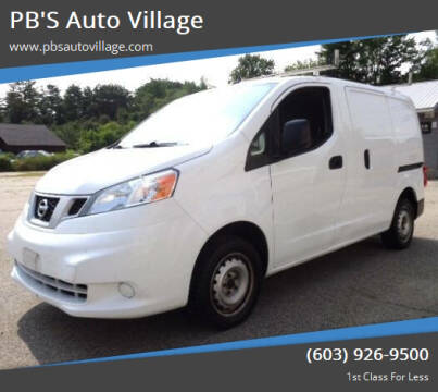 2020 Nissan NV200 for sale at PB'S Auto Village in Hampton Falls NH