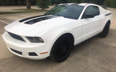 2011 Ford Mustang for sale at Safe Trip Auto Sales in Dallas TX