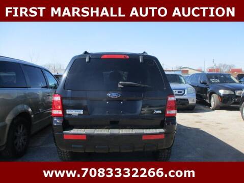 2010 Ford Escape for sale at First Marshall Auto Auction in Harvey IL