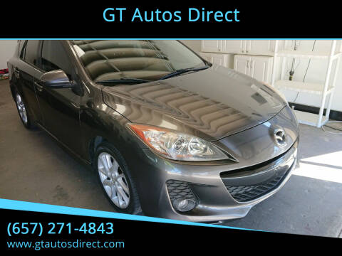2012 Mazda MAZDA3 for sale at GT Autos Direct in Garden Grove CA