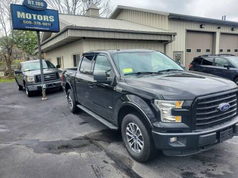 2016 Ford F-150 for sale at Route 106 Motors in East Bridgewater MA