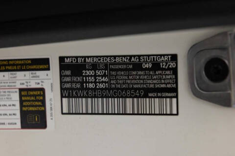 2021 Mercedes-Benz C-Class AMG C 63 S