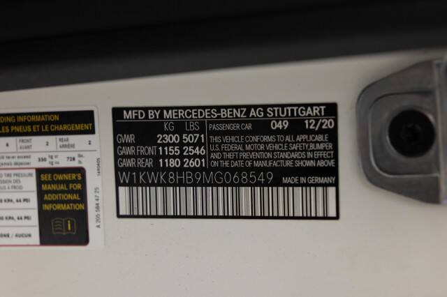 2021 Mercedes-Benz C-Class AMG C 63 S