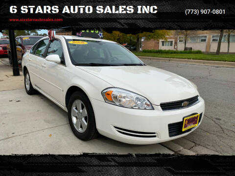 2008 Chevrolet Impala for sale at 6 STARS AUTO SALES INC in Chicago IL