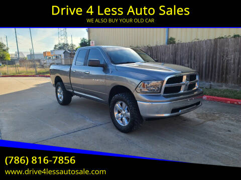 2012 RAM 1500 for sale at Drive 4 Less Auto Sales in Houston TX