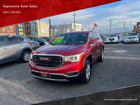 2019 GMC Acadia for sale at Impressive Auto Sales in Philadelphia PA