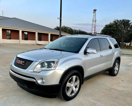 2012 GMC Acadia for sale at Waco Autos in Lorena TX