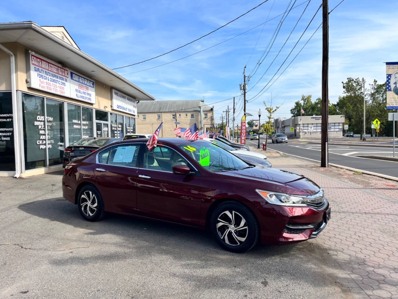 2016 Honda Accord for sale at Kenny Auto Sales in Manville, NJ