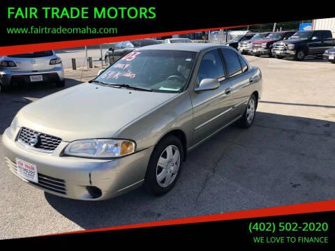 2003 Nissan Sentra for sale at FAIR TRADE MOTORS in Bellevue NE