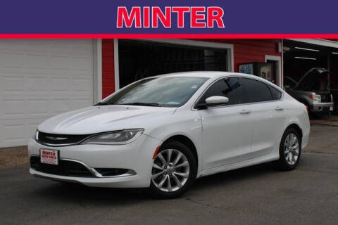2015 Chrysler 200 for sale at Minter Auto Sales in South Houston TX