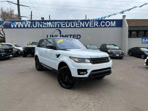2016 Land Rover Range Rover Sport for sale at Unlimited Auto Sales in Denver CO