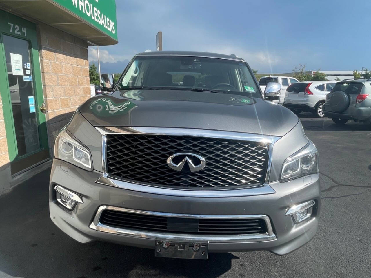 2017 INFINITI QX80 for sale at New England Wholesalers in Springfield, MA