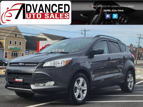 2016 Ford Escape for sale at Advanced Auto Sales in Dracut MA